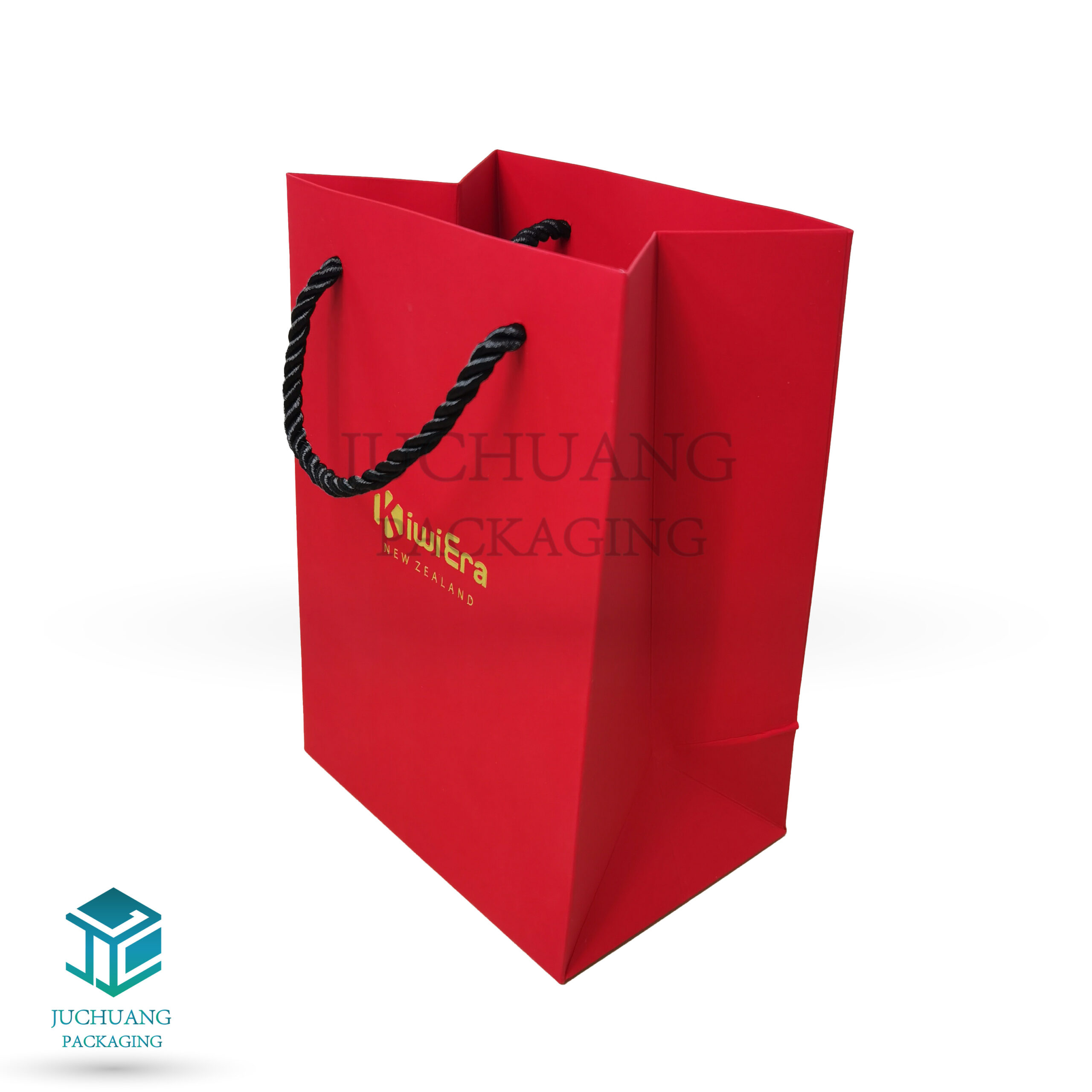 Shopping bag paper bag with three twisted rope缩略图