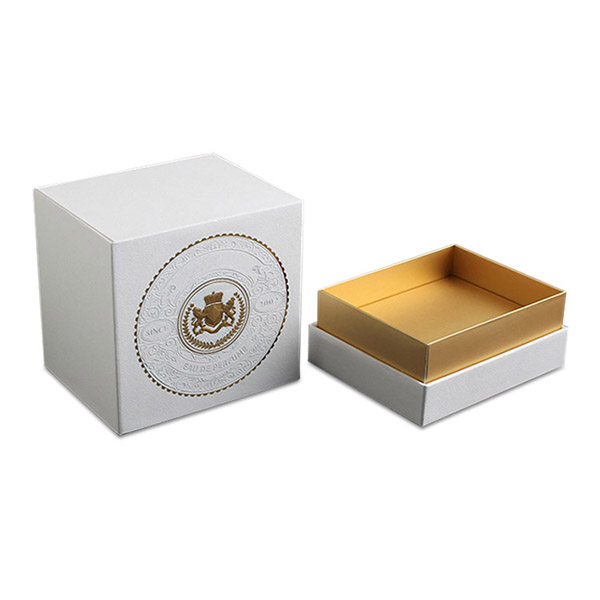 Rigid Cardboard Perfume Box with Embossed Finishing缩略图