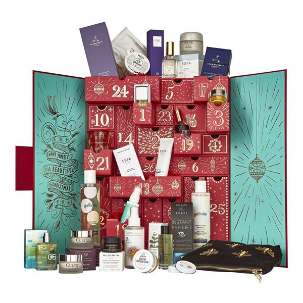Cosmetic Set Luxury Calendar Cardboard Gift Box
