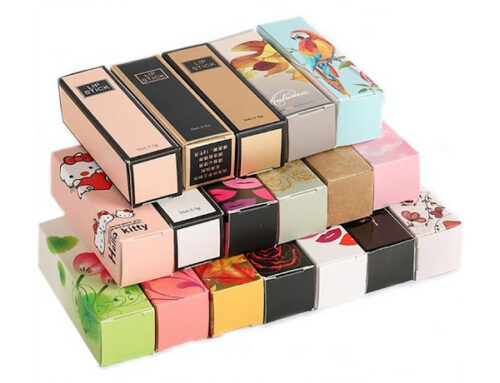 Folding Lip Balm Paper Box with Printing