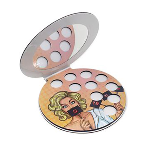 Round Shaped Magnetic Closure Eyeshadow Palette缩略图